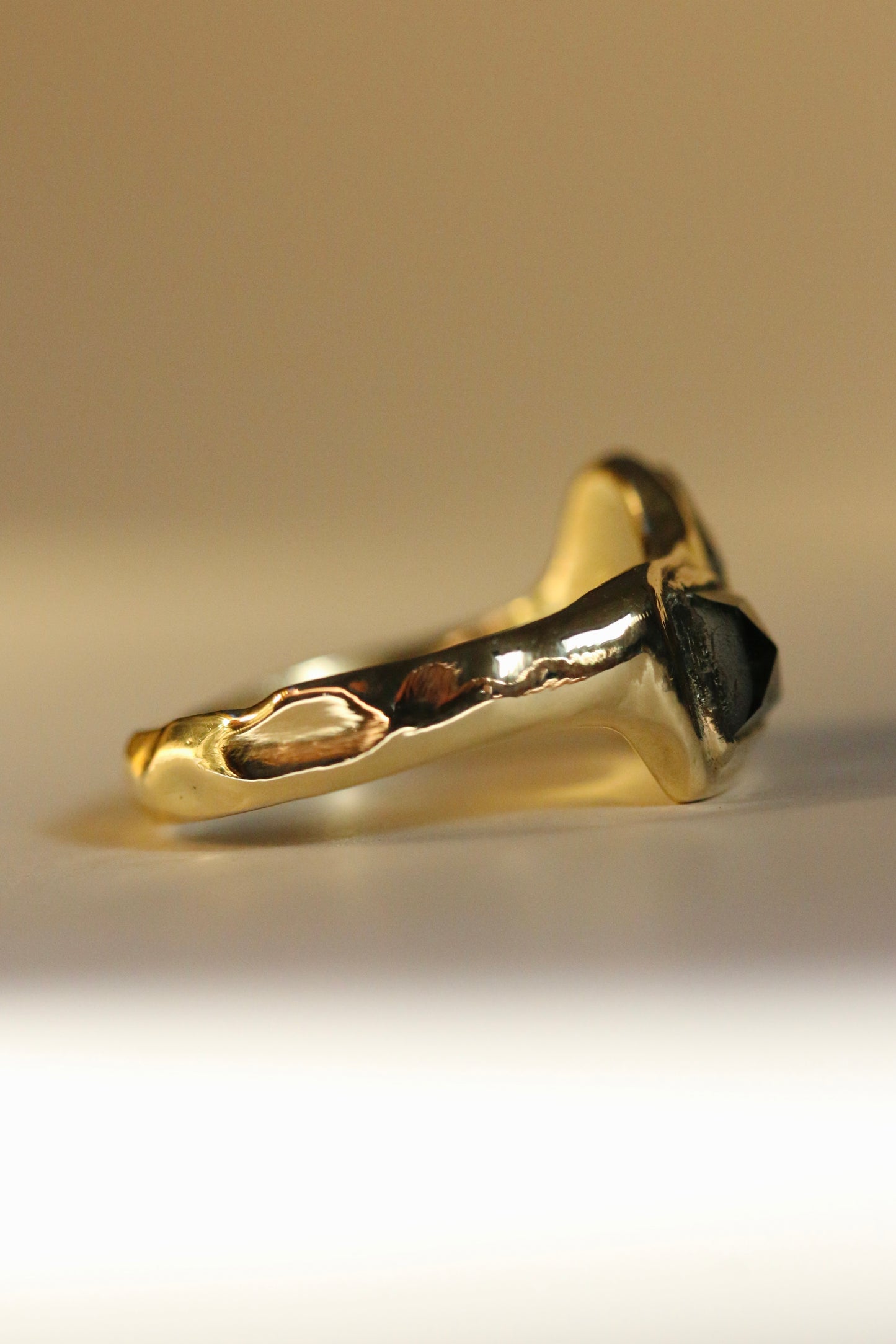 Green tourmaline ring