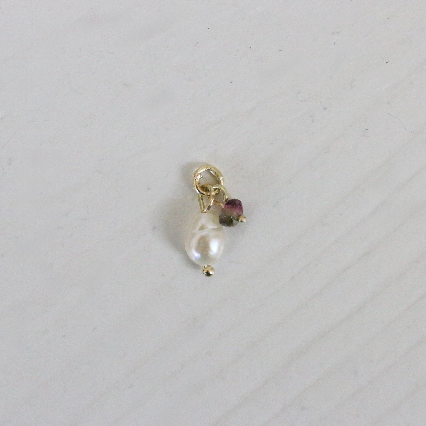 Parel & toermalijn charm