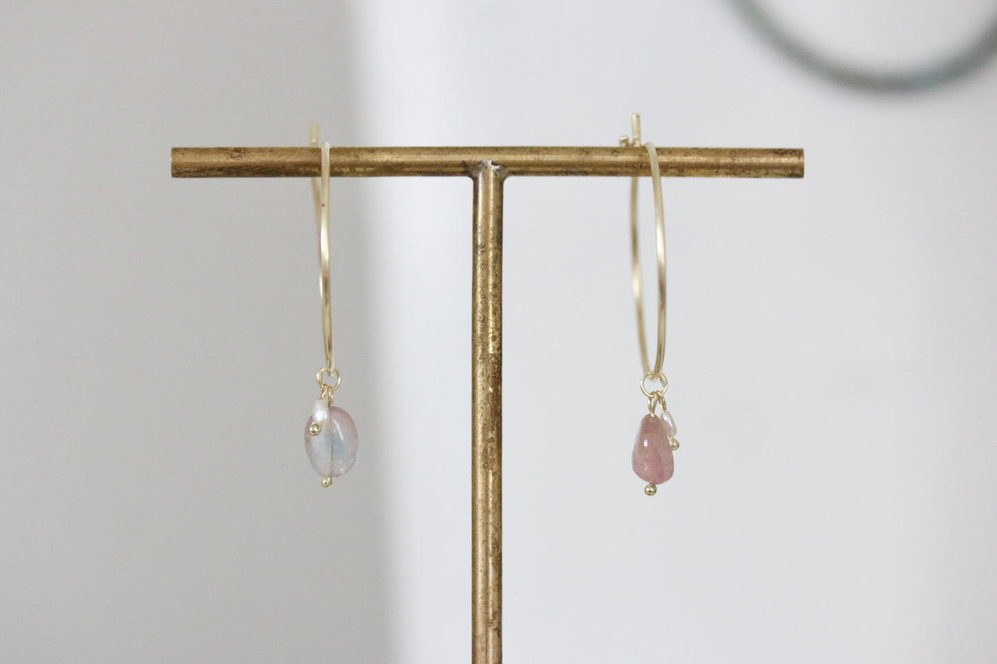 Toermalijn & parel charm