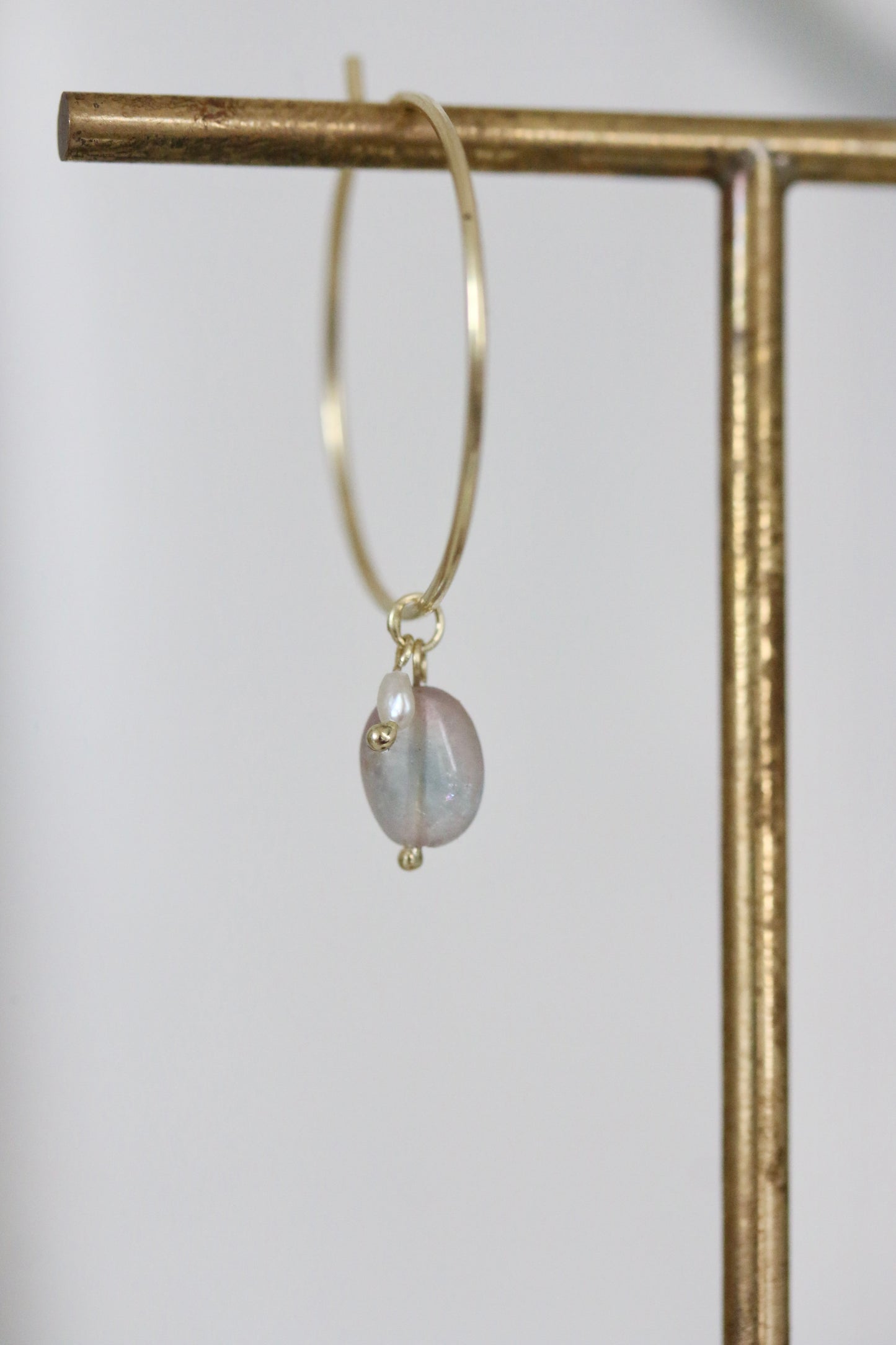 Toermalijn & parel charm