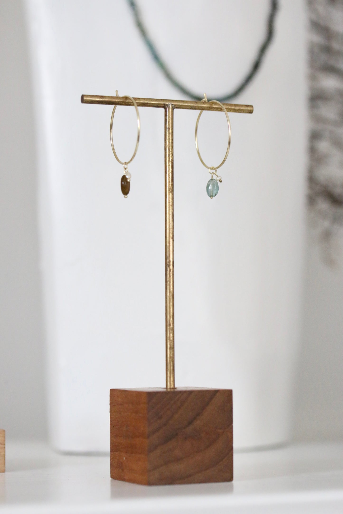 Toermalijn & parel charm