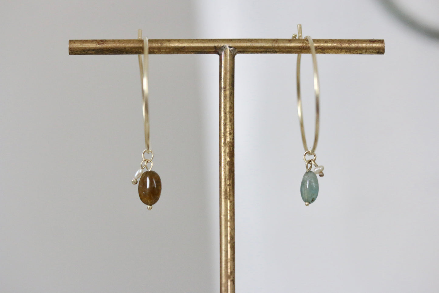 Toermalijn & parel charm