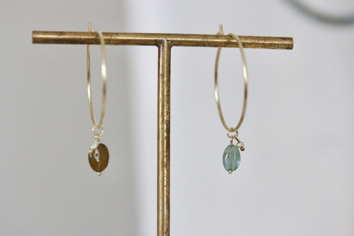 Toermalijn & parel charm