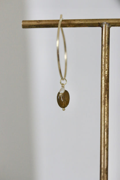 Toermalijn & parel charm