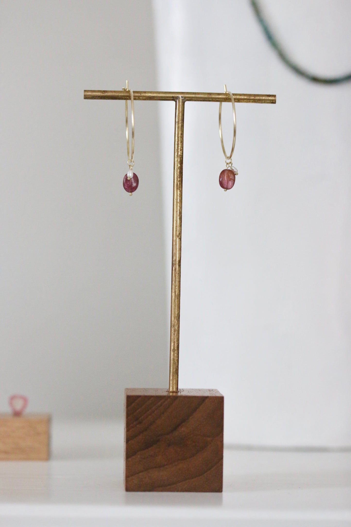Toermalijn & parel charm