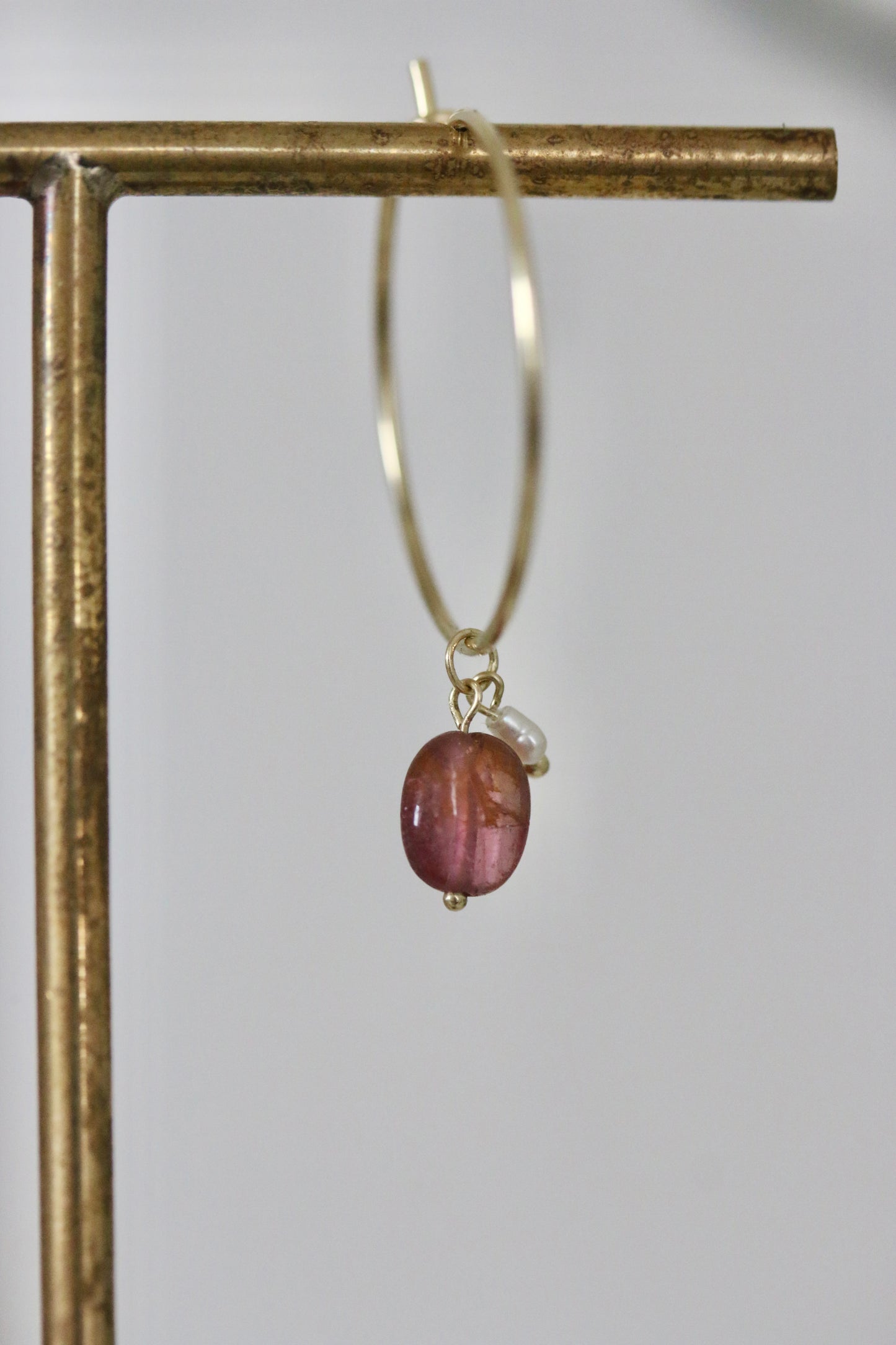 Toermalijn & parel charm