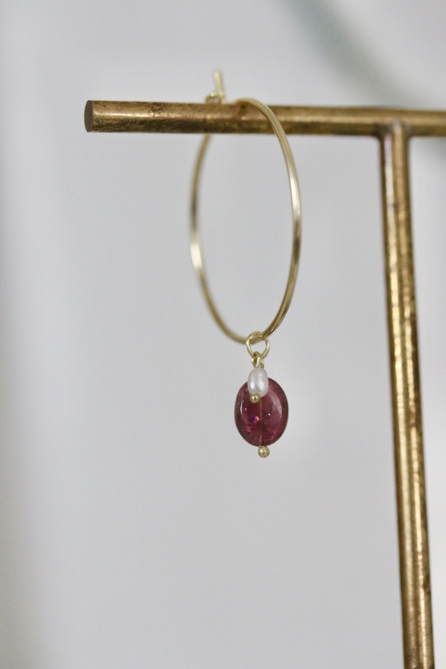 Toermalijn & parel charm