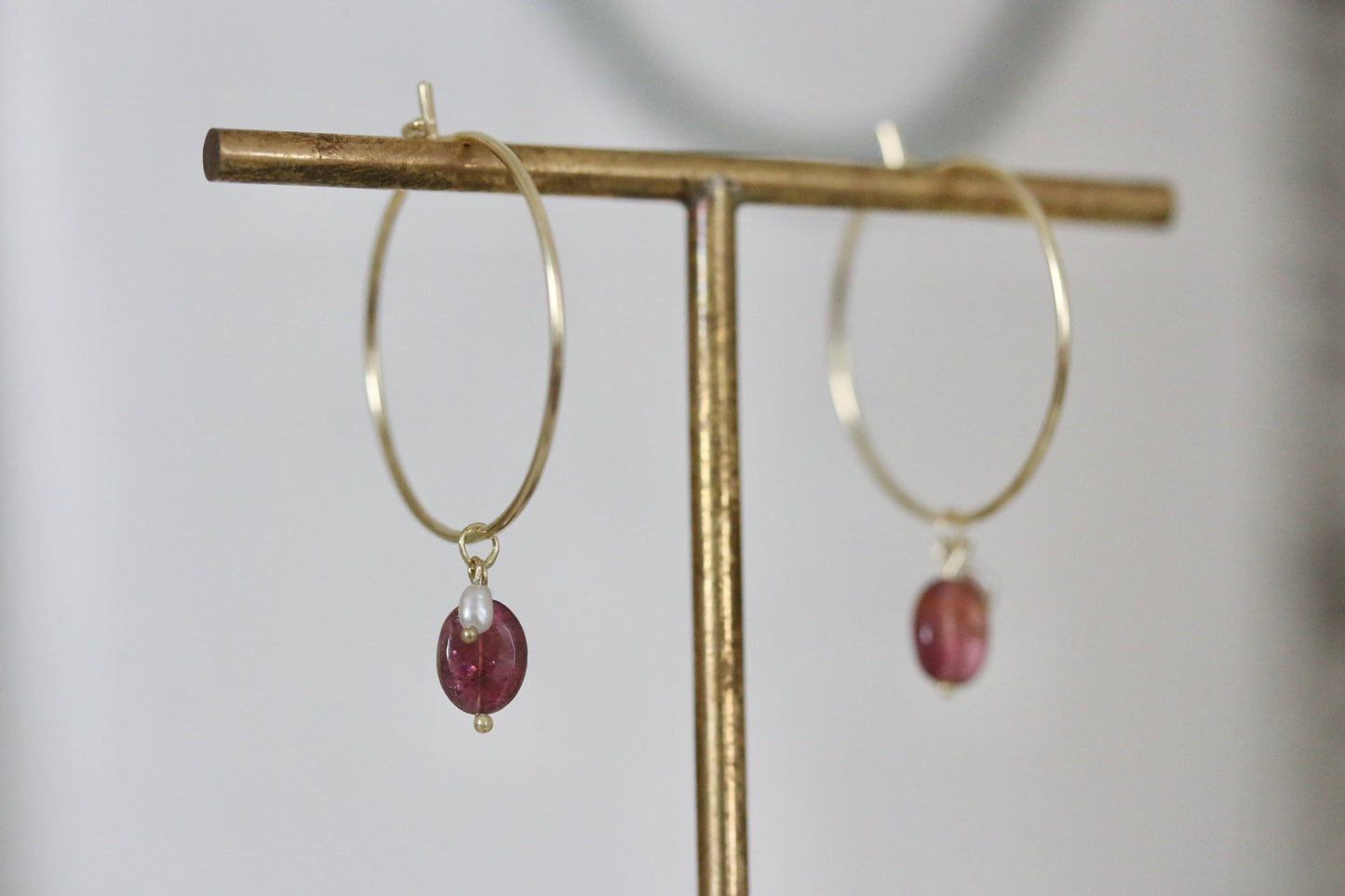 Toermalijn & parel charm