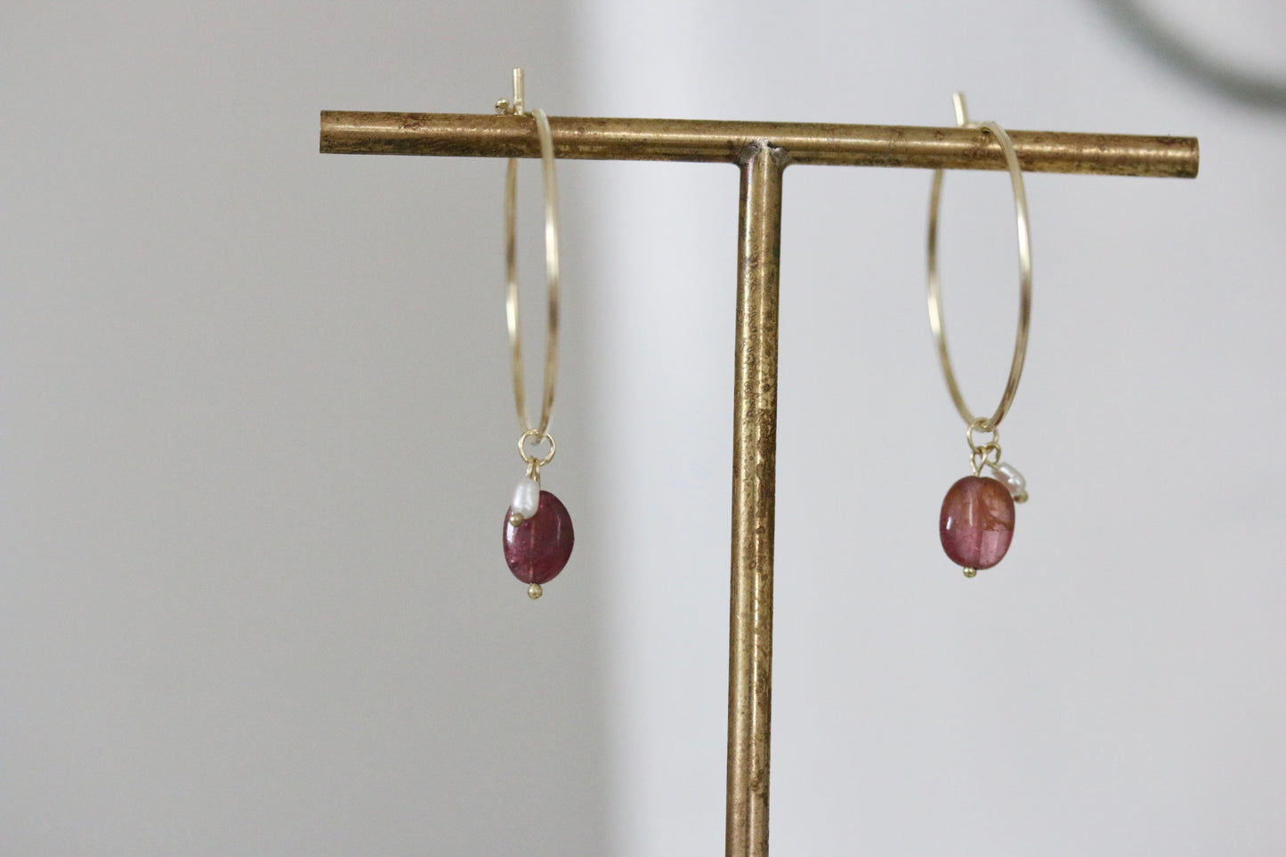 Toermalijn & parel charm