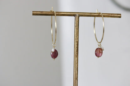 Toermalijn & parel charm