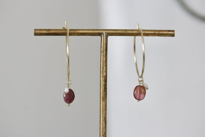 Toermalijn & parel charm