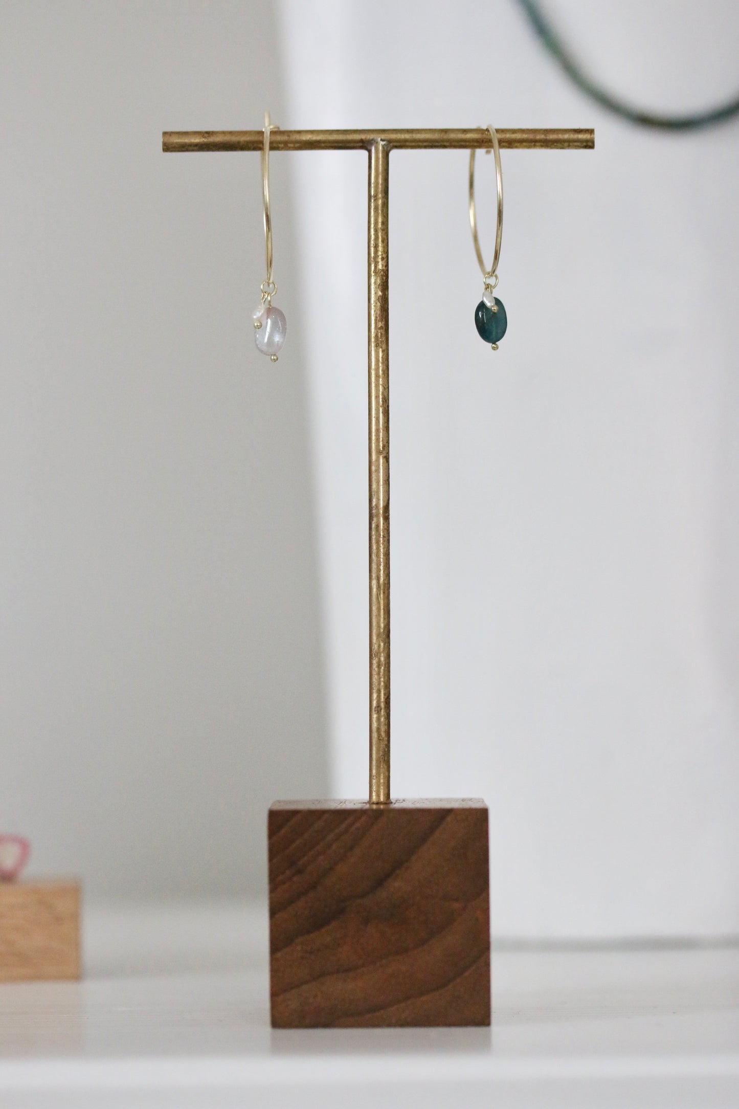 Toermalijn & parel charm