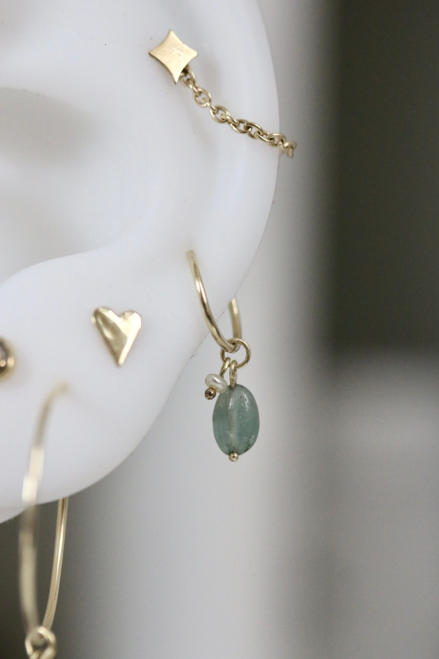 Toermalijn & parel charm