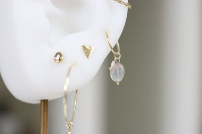 Toermalijn & parel charm