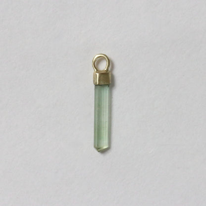 Mini ruwe watermeloen, mint, groene toermalijn charm